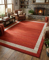 Studio Haven Collection Area Rug -  Alcove (Terracotta) Rectangle Terracotta  lifestyle 9