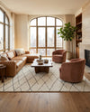 Sahara Berber Wool Collection Area Rug - Marrakesh Rectangle Pure Ivory  lifestyle 37