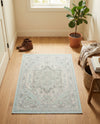 Savannah Series Collection Area Rug - Charleston (Mint) Rectangle Mint  lifestyle 9