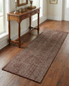Berkshire Estate Collection Area Rug - Windsor (Mocha Brown) Runner Mocha Brown  lifestyle 45