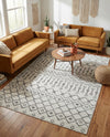 Marrakech Lattice Collection Area Rug - Medina (Ivory) Rectangle Ivory  lifestyle 13