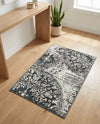 Riviera Elegance Collection Area Rug -  Monaco (Navy Blue) Rectangle Navy Blue  lifestyle 12