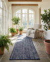 Berkshire Estate Collection Area Rug - Windsor (Blueberry) Runner Blueberry  lifestyle 61