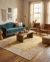 Geneva Terrace Collection Area Rug -  Yverdon Rectangle Yellow  lifestyle 14
