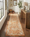 Savannah Soiree Collection Area Rug -  Everglade (Rust Red) Runner Rust Red  lifestyle 59