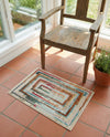 Outdoor Marrakesh Collection Area Rug -  Ouarzazate Rectangle Multi Beige  lifestyle 17
