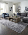 Sahara Essence Collection Area Rug - Oasis (Gray) Rectangle Gray  lifestyle 26