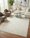 Andes Summit Collection Area Rug -  Pichincha Rectangle Snow White  lifestyle 18