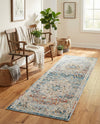 Coastal Haven Collection Area Rug - Seabreeze (Multi) Runner Multi  lifestyle 72