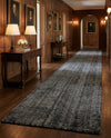 Berkshire Estate Collection Area Rug - Windsor (Blackberry) Runner Blackberry  lifestyle 80