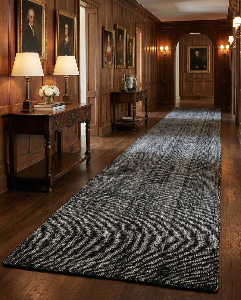Berkshire Estate Collection Area Rug - Windsor (Blackberry) Runner Blackberry  lifestyle 80