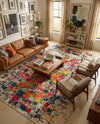 Marrakesh Elegance Collection Area Rug -  Azilal Rectangle Multi  lifestyle 26
