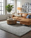 Alpine Plush Collection Area Rug - Verbier Rectangle LGrey  lifestyle 56