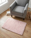 Eternal Plush Oasis Collection Area Rug -  Tranquility (Pink Lace) Rectangle Pink Lace  lifestyle 31