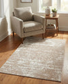 Riviera Elegance Collection Area Rug -  Monaco (Beige) Rectangle Beige  lifestyle 23