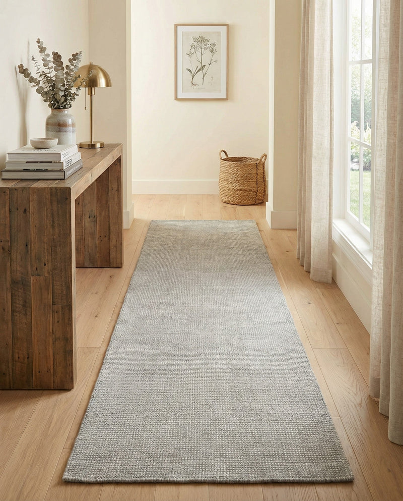 Berkshire Estate Collection Area Rug - Windsor (Grey Manor) Runner Grey Manor  lifestyle 44