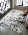 Cathedral Elegance Collection Area Rug -  Basilica Rectangle Black  lifestyle 65