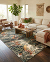 Meadow Breeze Collection Area Rug -  Bluebell Rectangle Multi  lifestyle 45