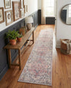 Vintage Memories Collection Area Rug - Echoes Runner Beige pink  lifestyle 47
