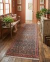 Bazaar Chic Collection Area Rug -  Tangier Runner Navy Blue  lifestyle 51