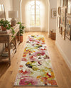 Venetian Elegance Collection Area Rug -  Marghera Runner Ivory  lifestyle 74