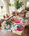 Marrakesh Elegance Collection Area Rug -  Beni Rectangle Cream  lifestyle 8