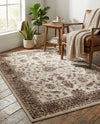 Andes Summit Collection Area Rug -  Aconcagua Rectangle Cream  lifestyle 13