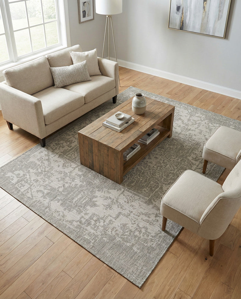 Urban Oasis Rugs Collection Area Rug -  Penthouse (Gray) Rectangle Gray  lifestyle 20