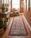 Bazaar Chic Collection Area Rug -  Nador Runner Multi  lifestyle 44