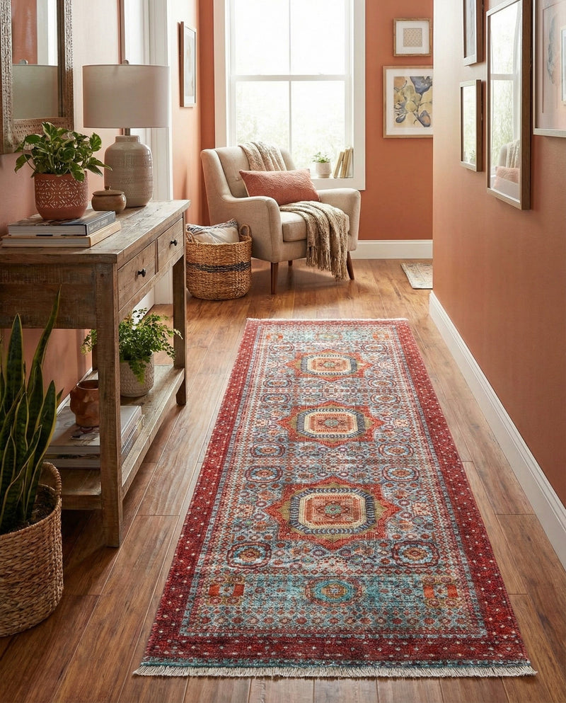 Bazaar Chic Collection Area Rug -  Nador Runner Multi  lifestyle 44