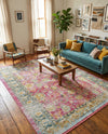 Arcadia Rugs Collection Area Rug -  Shangri-La Rectangle Pink  lifestyle 23