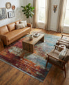 Arcadia Rugs Collection Area Rug -  Avalon Rectangle Multi  lifestyle 29