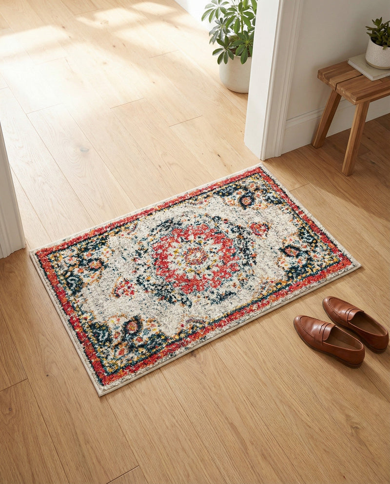 Brighton Terrace Collection Area Rug - Hove (Ivory) Rectangle Ivory  lifestyle 20
