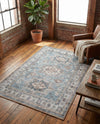 Heritage Elegance Collection Area Rug -  Neuschwanstein Rectangle Soft Green  lifestyle 40