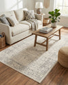 Savannah Soiree Collection Area Rug -  Everglade (White) Rectangle White  lifestyle 8