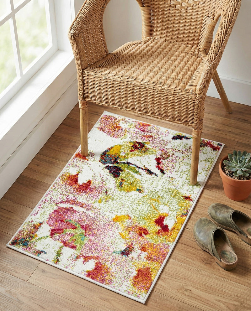 Venetian Elegance Collection Area Rug -  Marghera Rectangle Ivory  lifestyle 10