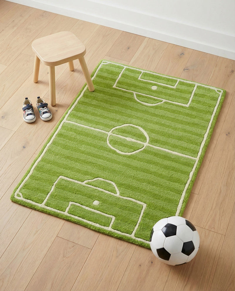 Whimsy Wonders Wool Collection Area Rug -  Reef Rectangle Green  lifestyle 10