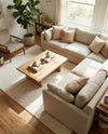 Bloomsbury Elegance Collection Area Rug -  Soho Rectangle Ivory  lifestyle 50