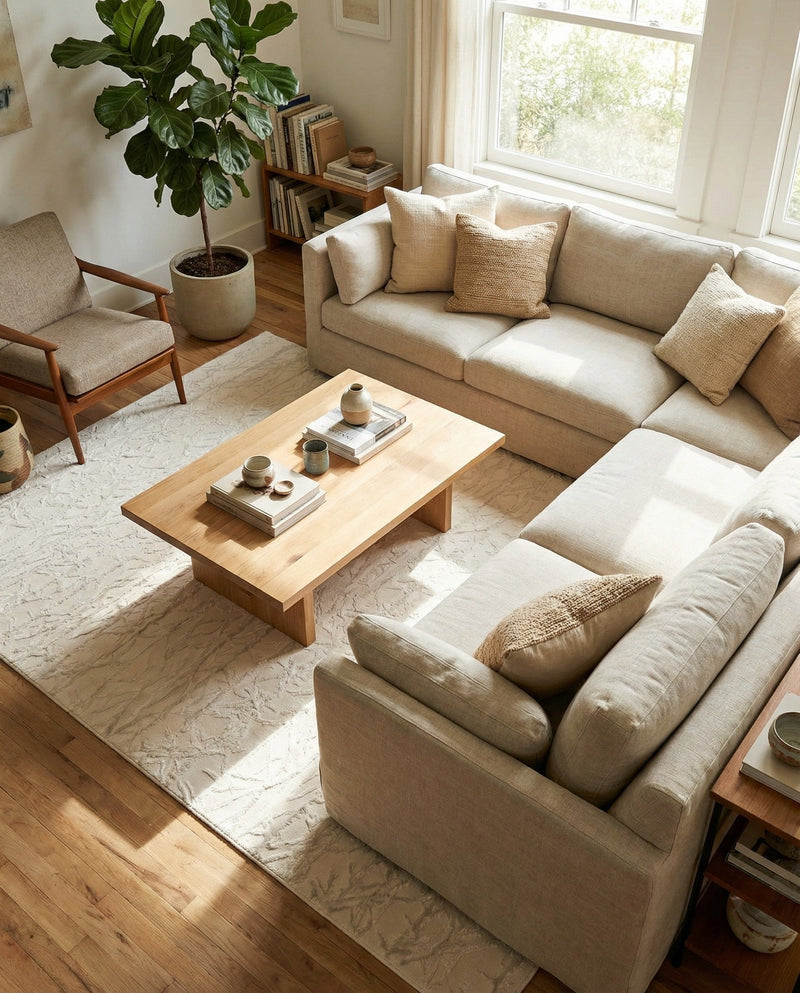 Bloomsbury Elegance Collection Area Rug -  Soho Rectangle Ivory  lifestyle 50