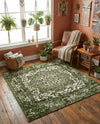 Georgetown Rugs Collection Area Rug - Dupont (Green) Square Green  lifestyle 38