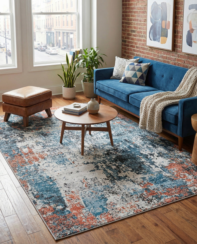 Dresden Elegance Collection Area Rug -  Seiffen Rectangle Multi  lifestyle 15