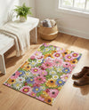 Seaside Blooms Collection Area Rug -  Marseilles Rectangle Multi  lifestyle 33