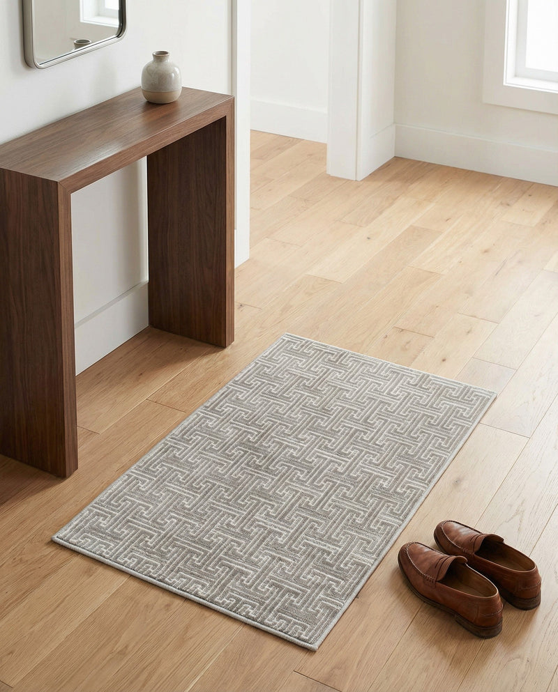 Metro Heights Collection Area Rug -  Hamilton Rectangle Gray  lifestyle 26