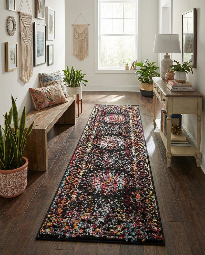 Brighton Terrace Collection Area Rug -  Withdean Runner Multi  lifestyle 54