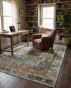 Savannah Soiree Collection Area Rug -  Everglade (Ivory) Rectangle Ivory  lifestyle 19