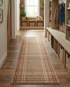Autumn Meadow Collection Area Rug -  Pumpkinpatch Runner Light Brown  lifestyle 28