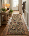 Neptune Elegance Collection Area Rug -  Galatea (Green) Runner Green  lifestyle 65
