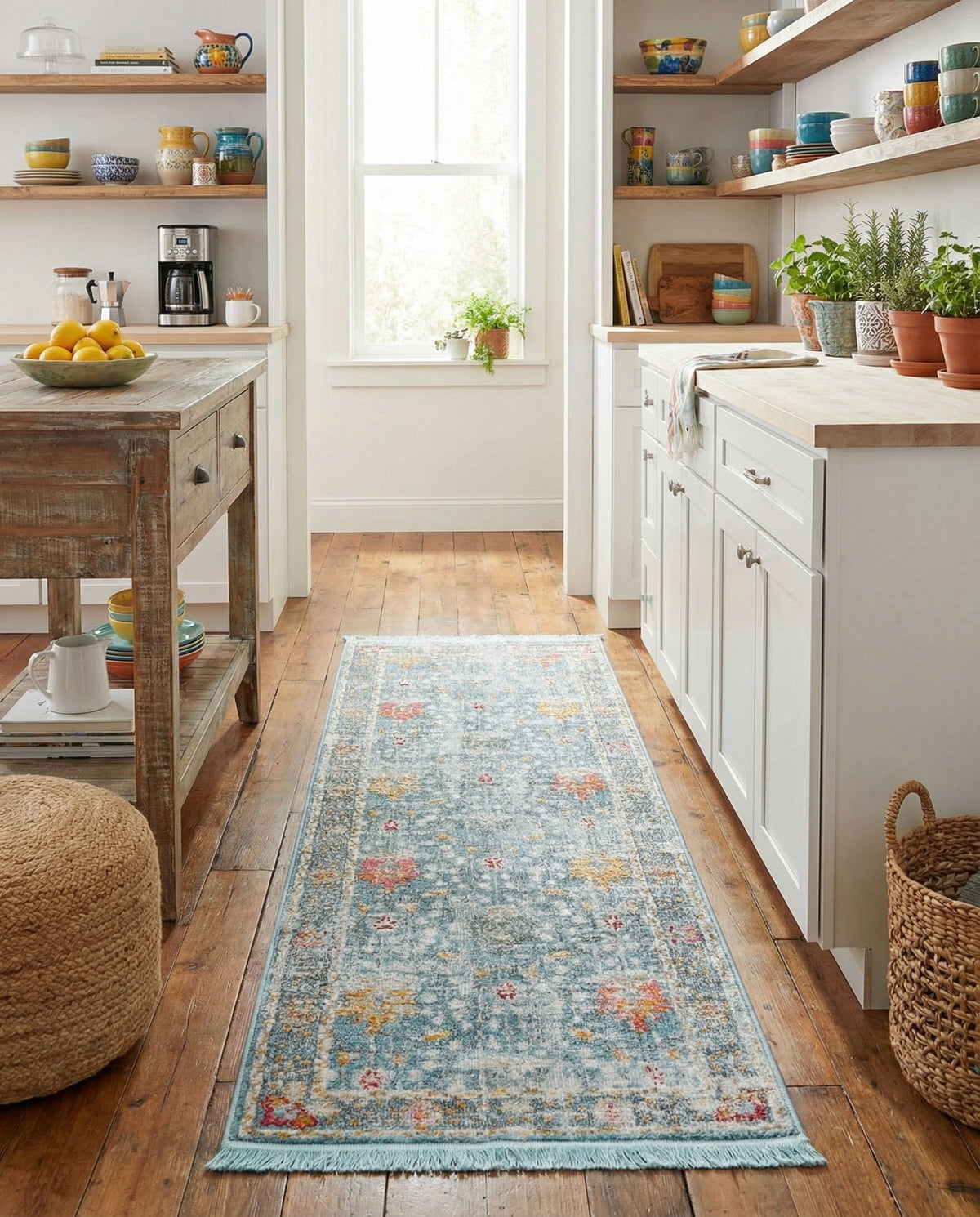 Arcadia Rugs Collection Area Rug -  Olympus Runner Blue  lifestyle 149
