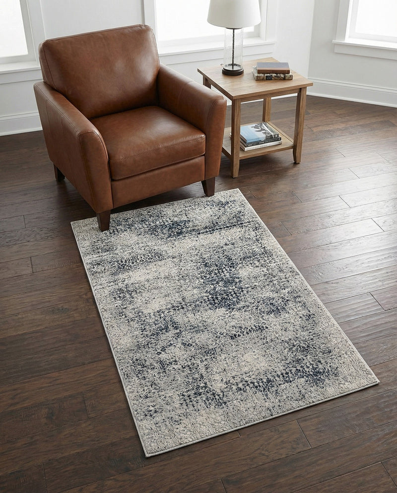 Bloomsbury Elegance Collection Area Rug -  Pimlico Rectangle Blue  lifestyle 31