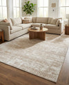 Sanctuary Retreat Collection Area Rug -  Refuge Rectangle Snow White  lifestyle 5